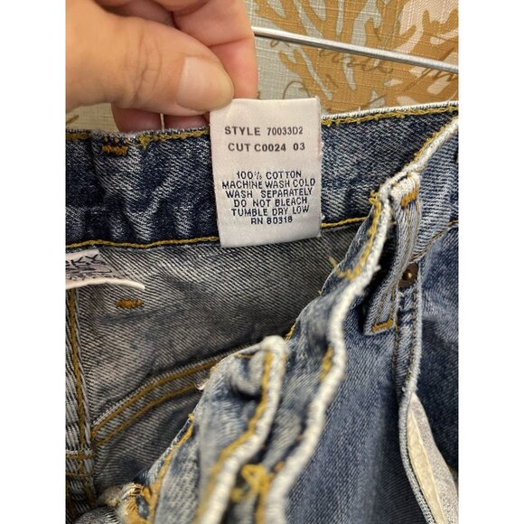 Lucky Brand Dungarees Jeans Mens 38 Blue Made in USA 100% Cotton Classic Fit - Picture 11 of 14